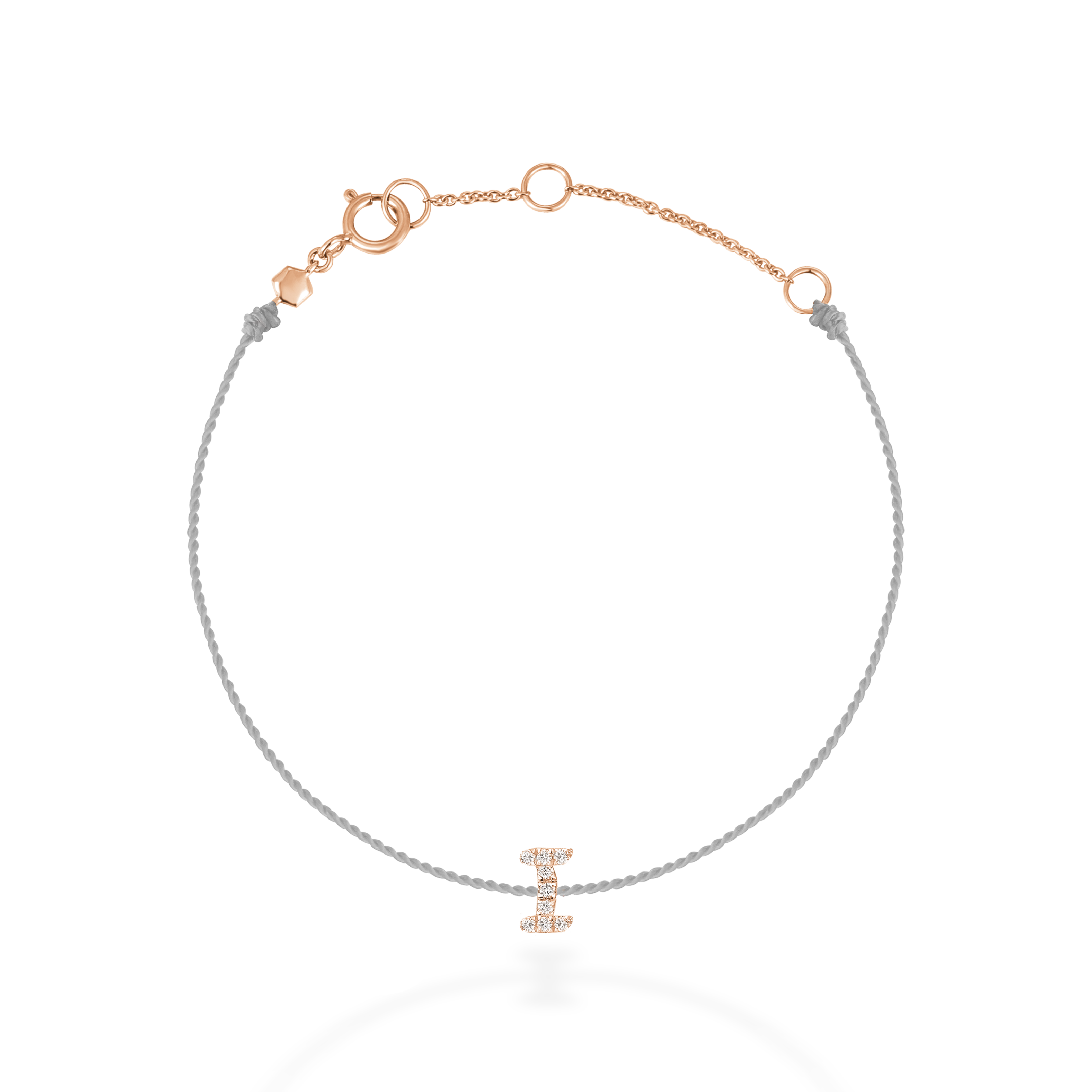 "I" string bracelet